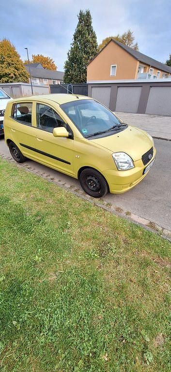 Gebraucht Kia Picanto LX 65 PS (47 kW) 2005 Gelb Kleinwagen