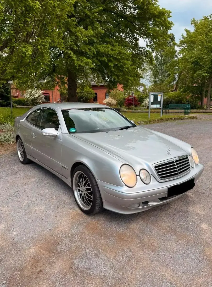 Gebraucht Mercedes CLK200 163 PS (119 kW) 2000 Silber Coupé