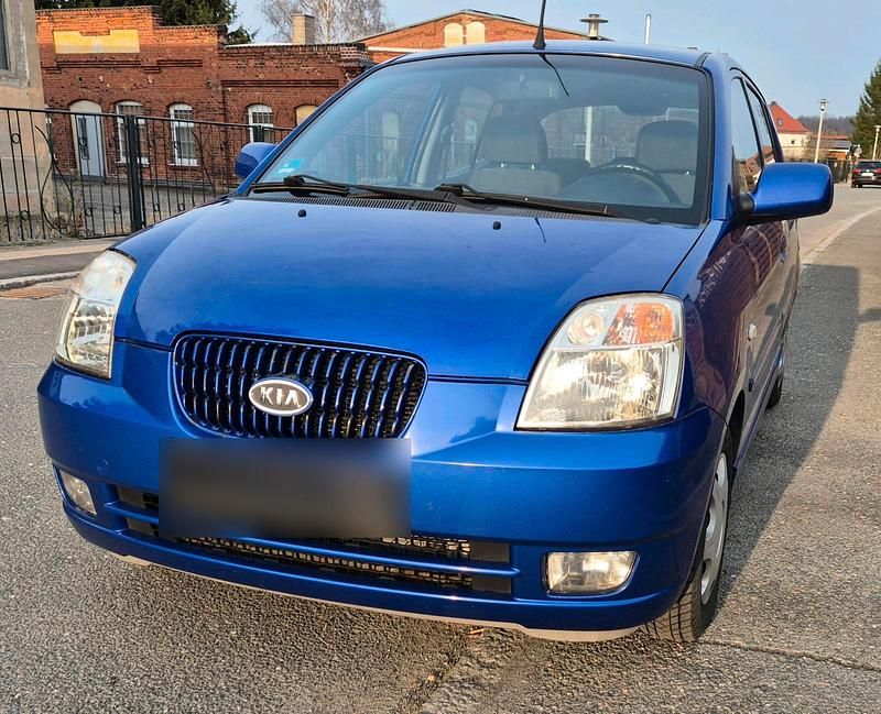 Gebraucht Kia Picanto 61 PS (44 kW) 2005 Blau Kleinwagen