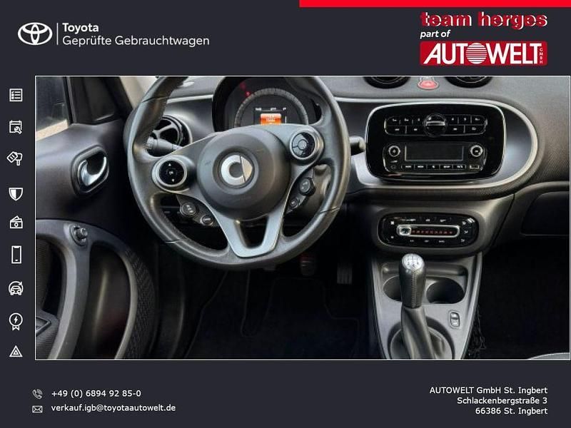 Gebraucht Smart ForFour Prime 71 PS (52 kW) 2016 Weiß Kleinwagen