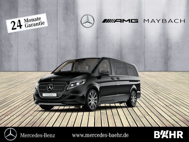 Obsidianschwarz Gebraucht 2024 Mercedes V300 Avantgarde Van / Kleinbus | 72.450 € (Teuer) - Bild 1/4