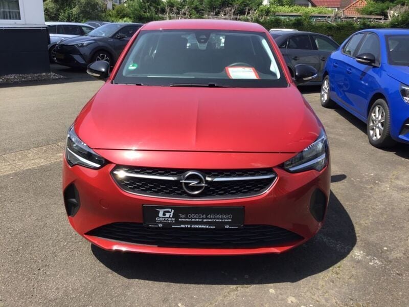 Rot Gebraucht 2022 Opel Corsa Edition Kleinwagen | 12.700 € (Fairer Preis) - Bild 1/4
