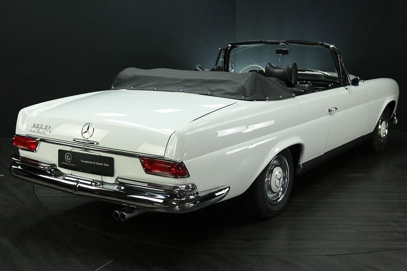 Gebraucht Mercedes 250 SE 150 PS (110 kW) 1966 Papyrus weiß 717 Cabrio