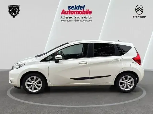 Gebraucht Nissan Note Acenta 98 PS (72 kW) 2017 Weiß Van / Kleinbus