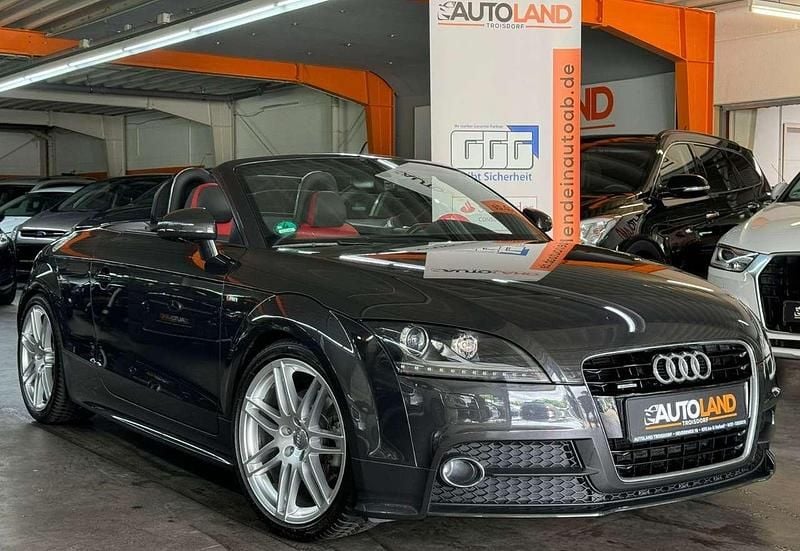 Oolonggrau metallic Gebraucht 2013 Audi TT Roadster Cabrio | 21.999 € (Etwas zu teuer) - Bild 1/4
