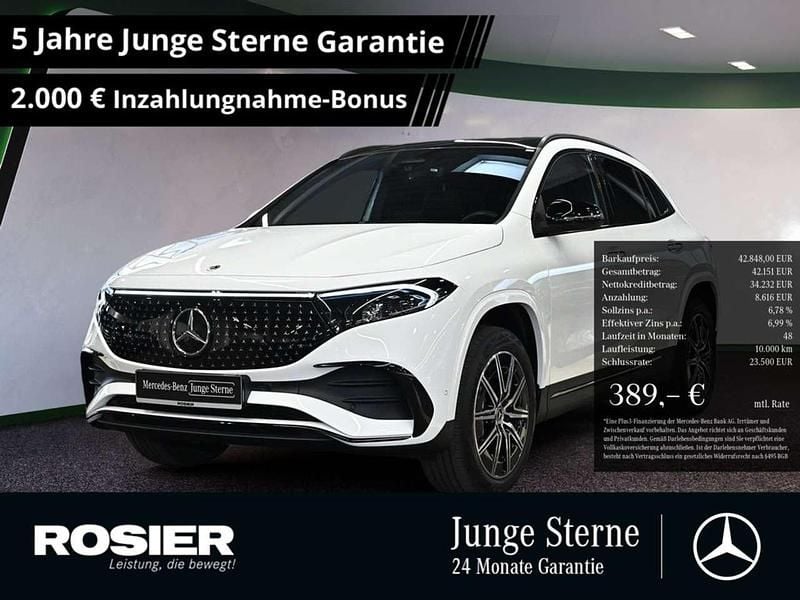 Gebraucht Mercedes EQA350 Advanced Plus 214 kW (292 PS) 2025 Weiß SUV