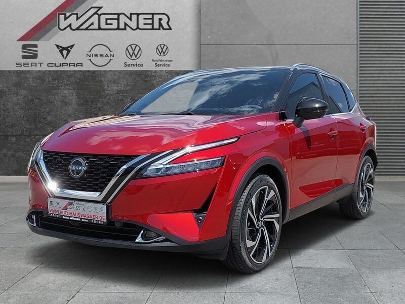 Rot Gebraucht 2023 Nissan Qashqai Tekna+ SUV | 34.990 € (Teuer) - Bild 1/4