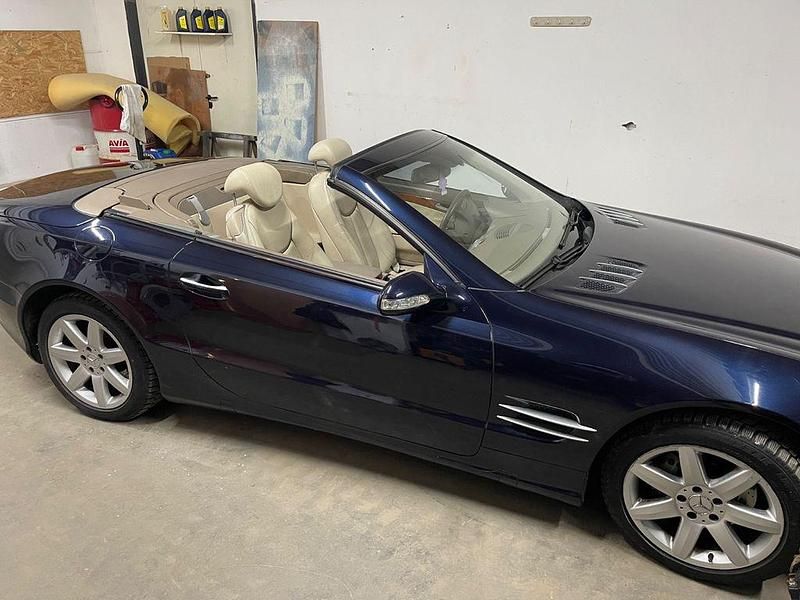 Gebraucht Mercedes SL350 245 PS (180 kW) 2006 Blau Cabrio