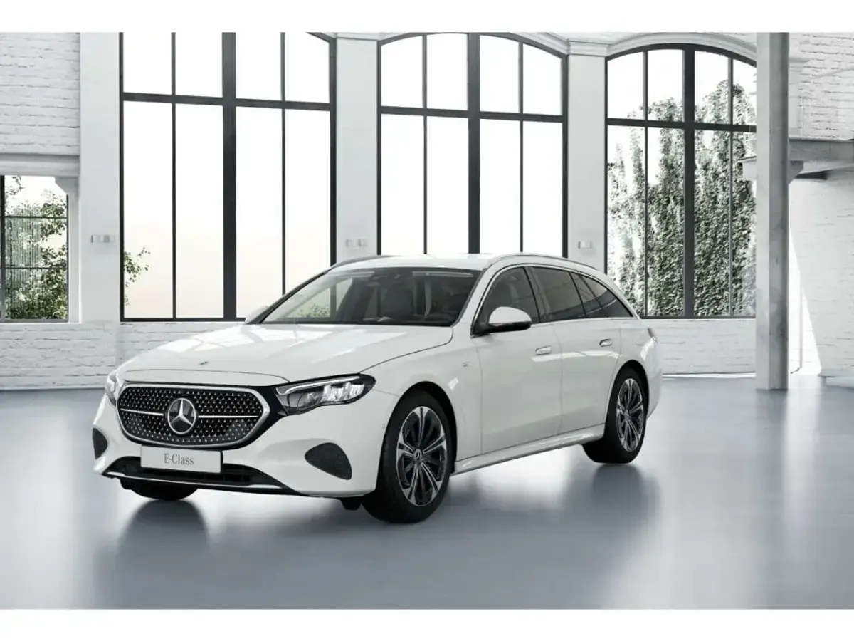 Gebraucht Mercedes E300 Avantgarde 204 PS (150 kW) 2025 Weiss unilack polarweiß Kombi