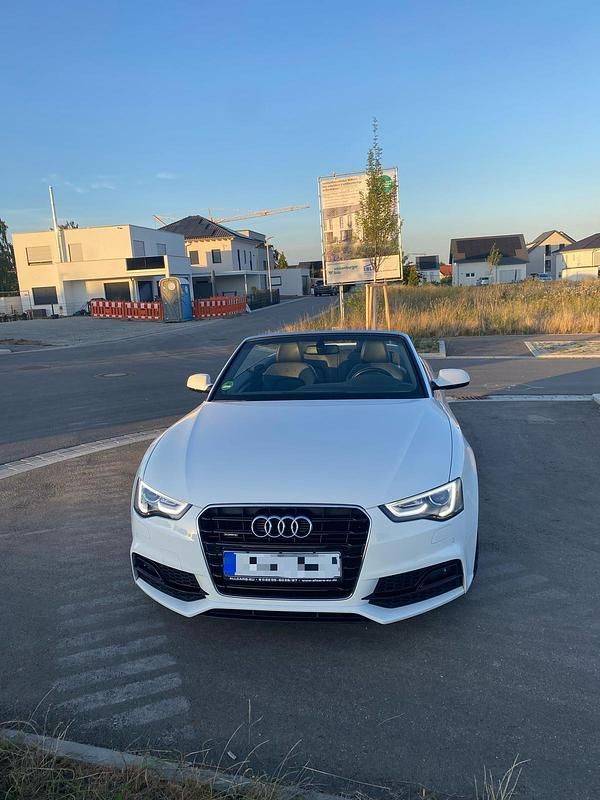 Weiß Gebraucht 2016 Audi A5 Cabriolet Cabrio | 22.000 € (Fairer Preis) - Bild 1/4