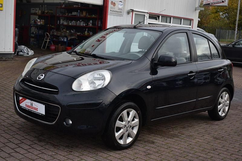 Schwarz Gebraucht 2013 Nissan Micra Kleinwagen | 2.850 € (Fairer Preis) - Bild 1/4