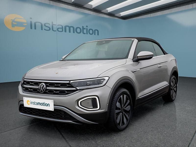 Silber Gebraucht 2024 VW T-Roc Cabriolet Cabrio | 30.349 € (Guter Preis) - Bild 1/4