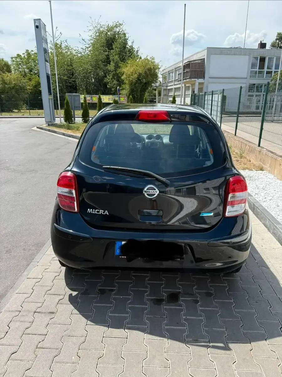Gebraucht Nissan Micra 98 PS (72 kW) 2012 Schwarz Kleinwagen