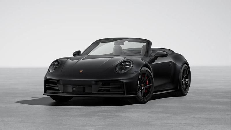 Tiefschwarzmetallic/verdeck sch Neu 2025 Porsche 911 Carrera 4S Cabrio | 209.305 € (Teuer) - Bild 1/4