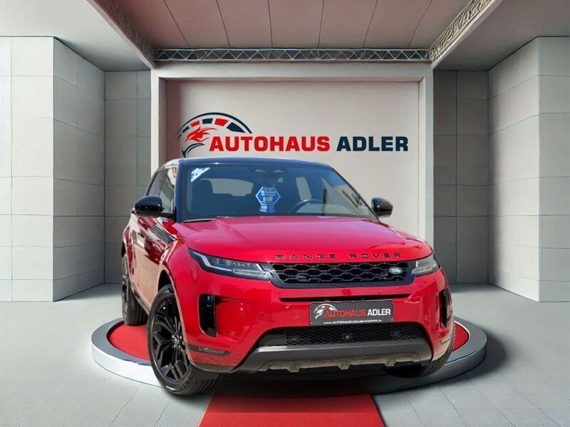 Rot Gebraucht 2021 Land Rover Range Rover evoque Black Edition SUV | 34.990 € - Bild 1/4
