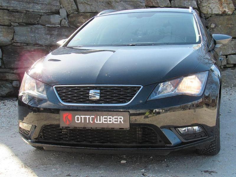 Gebraucht Seat Leon ST CONNECT 110 PS (80 kW) 2015 Schwarz Kombi