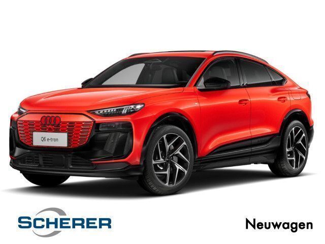 Rot Neu 2025 Audi Q6 Sportback e-tron Sport SUV | 86.760 € - Bild 1/4