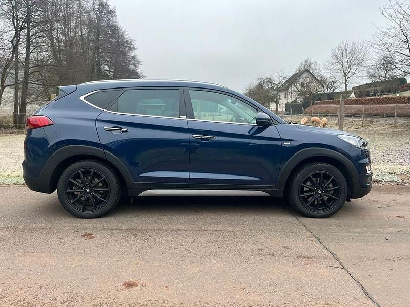 Gebraucht Hyundai Tucson Premium 185 PS (136 kW) 2020 Blau SUV