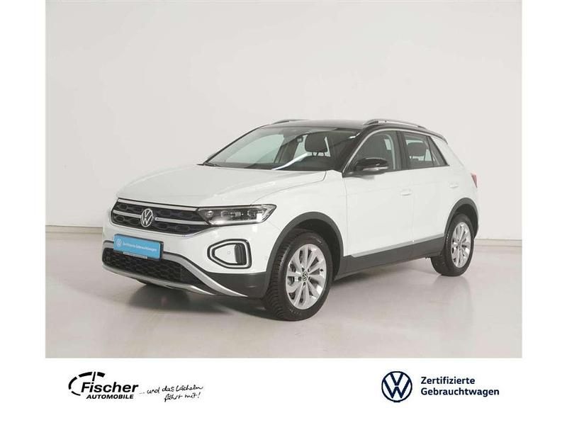 Weiss Gebraucht 2024 VW T-Roc Style SUV | 33.440 € (Fairer Preis) - Bild 1/3