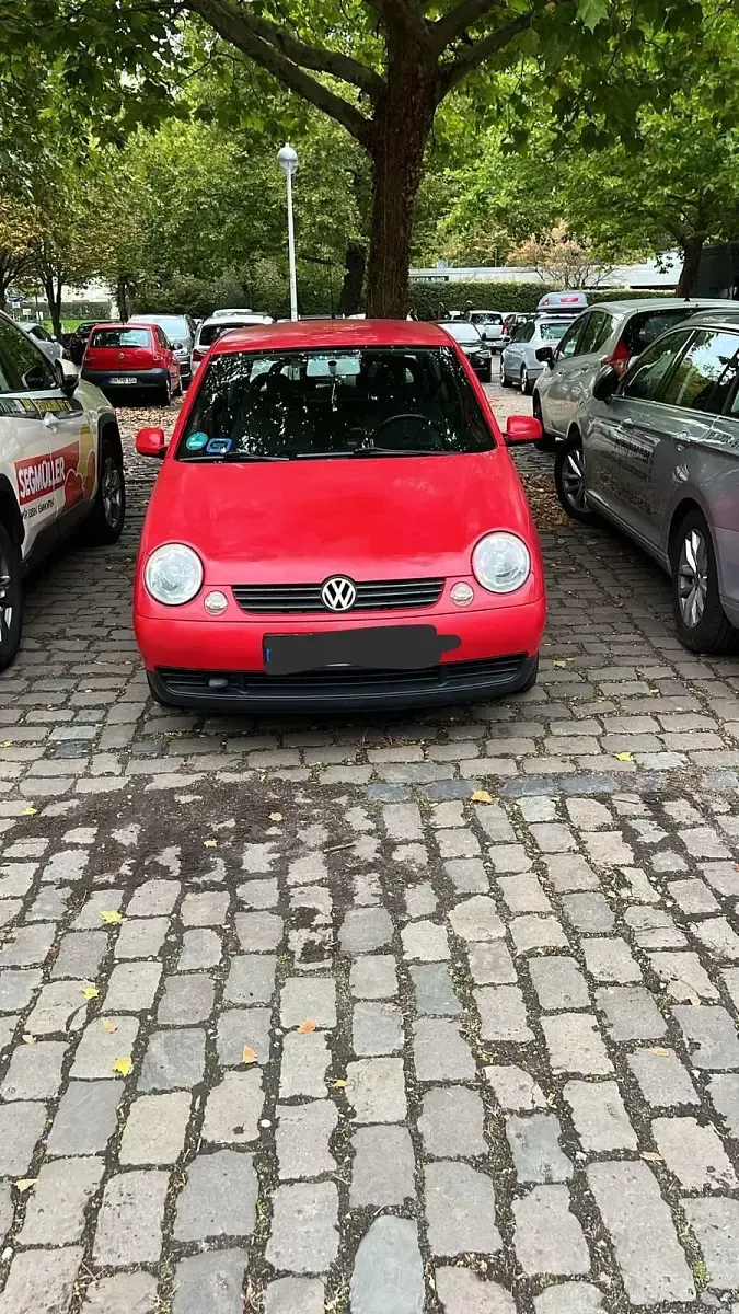 Gebraucht VW Lupo 50 PS (36 kW) 2002 Rot Kleinwagen
