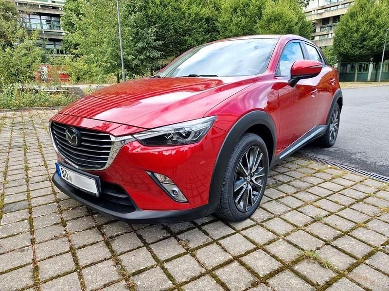 Rot Gebraucht 2015 Mazda CX-3 Sports-Line SUV | 11.000 € (Superpreis) - Bild 1/4