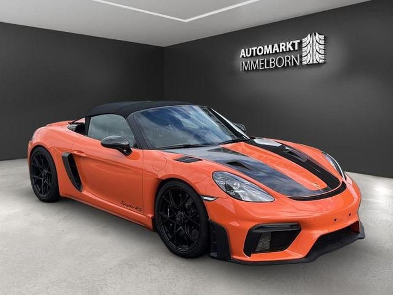 Orange Gebraucht 2025 Porsche Boxster Spyder Cabrio | 189.980 € - Bild 1/4