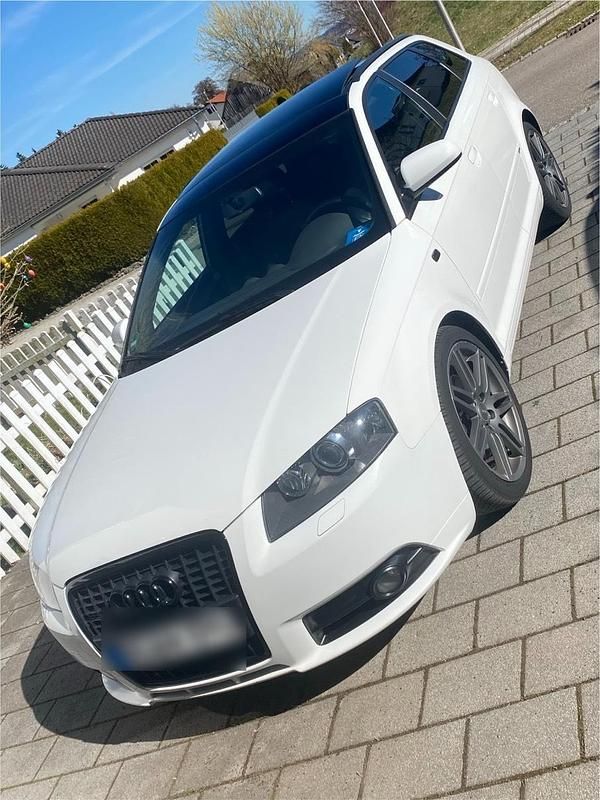 Gebraucht Audi A3 S-Line 200 PS (147 kW) 2007 Weiß Kleinwagen