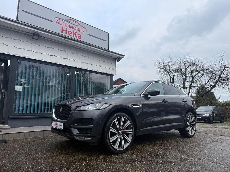 Grau Gebraucht 2018 Jaguar F-Pace Portfolio SUV | 18.990 € (Superpreis) - Bild 1/4