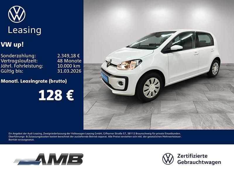 Gebraucht VW up! 65 PS (47 kW) 2022 Weiß Kleinwagen