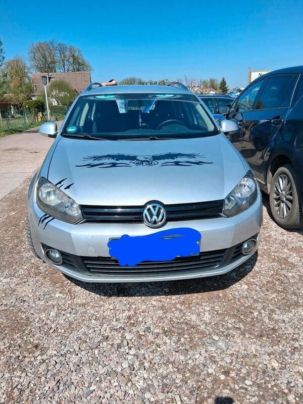 Silber Gebraucht 2013 VW Golf VI Kombi | 6.500 € (Fairer Preis) - Bild 1/4