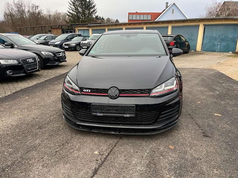 Schwarz Gebraucht 2016 VW Golf VII GTI Kleinwagen | 15.600 € (Superpreis) - Bild 1/4