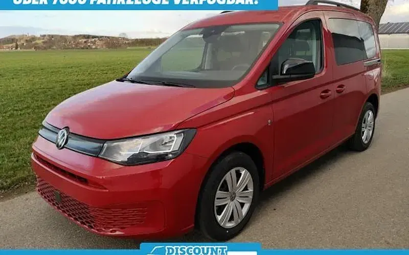 Neu VW Caddy 116 PS (85 kW) 2026 Rot Van / Kleinbus