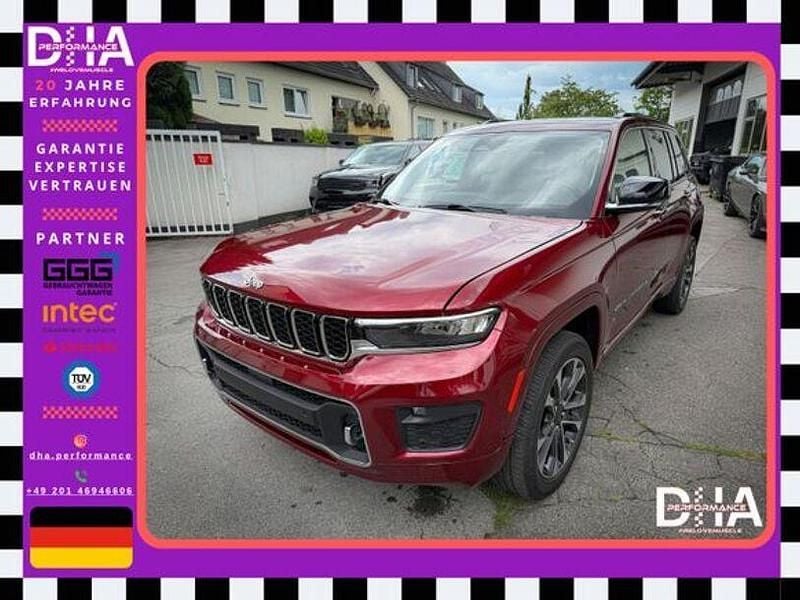 Velvet red pearl coat (metallic) Gebraucht 2023 Jeep Grand Cherokee Overland SUV | 55.377 € - Bild 1/4