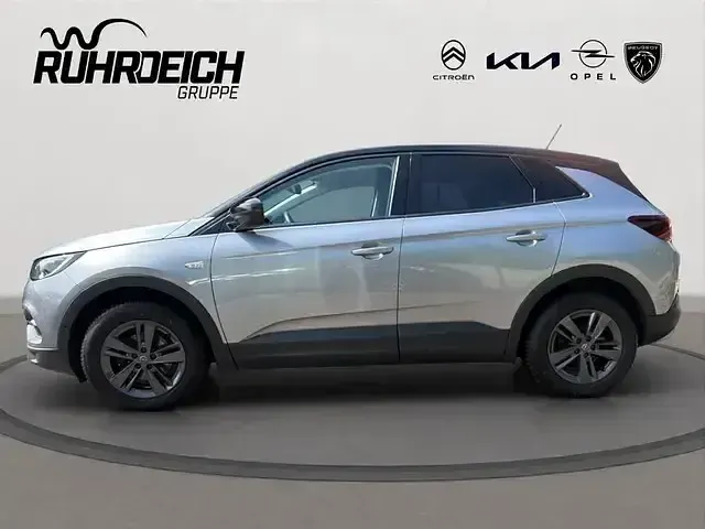Gebraucht Opel Grandland X Design Edition 131 PS (96 kW) 2021 Kontrast grau/quarz silber SUV