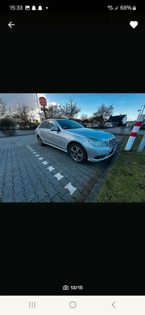 Gebraucht Mercedes E200 136 PS (100 kW) 2010 Grau Limousine