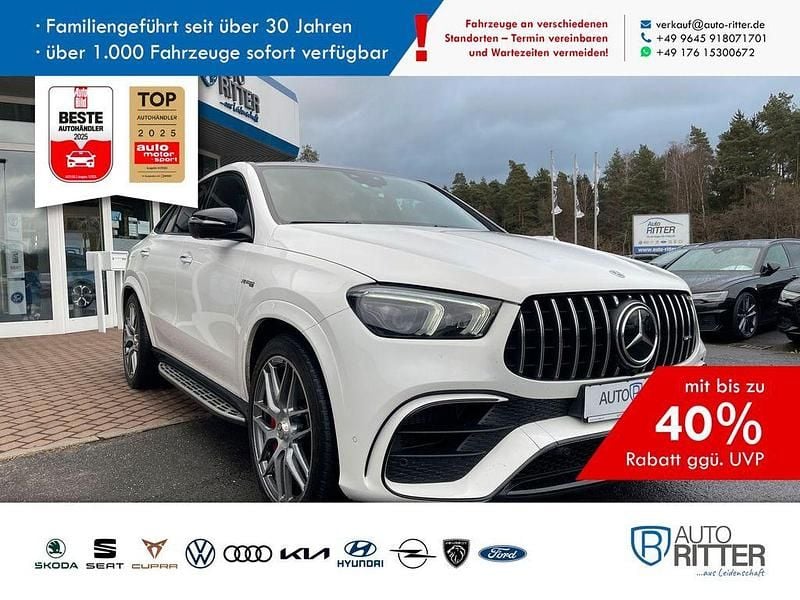 Weiß Gebraucht 2022 Mercedes GLE63 AMG AMG Coupé | 88.890 € (Superpreis) - Bild 1/4