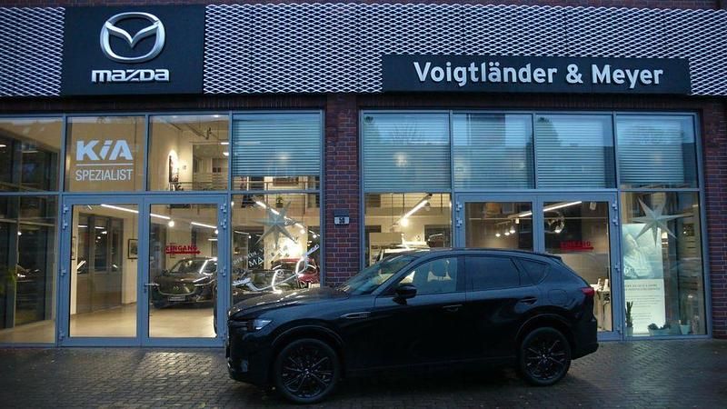 Schwarz Gebraucht 2022 Mazda CX-60 Homura-Line SUV | 34.885 € (Fairer Preis) - Bild 1/4