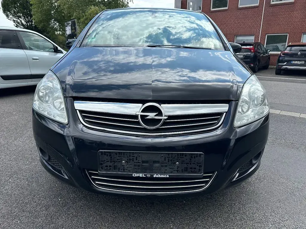 Gebraucht Opel Zafira Edition+ 116 PS (85 kW) 2008 Schwarz Van / Kleinbus