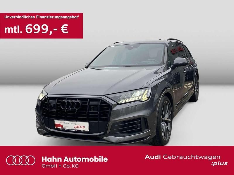 Samuraigrau metallic Gebraucht 2021 Audi Q7 S-Line SUV | 48.890 € (Fairer Preis) - Bild 1/3
