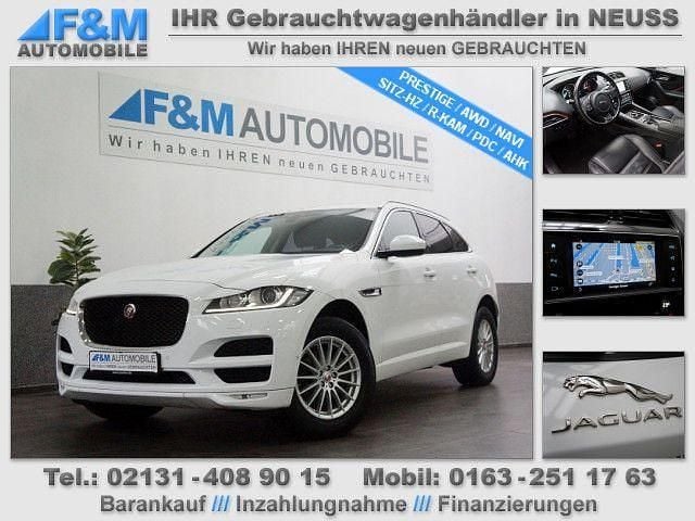 Weiß Gebraucht 2017 Jaguar F-Pace Pure SUV | 19.950 € (Guter Preis) - Bild 1/4