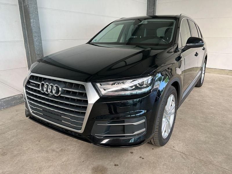 Tiefschwarz Gebraucht 2017 Audi Q7 Sport SUV | 30.750 € (Guter Preis) - Bild 1/4