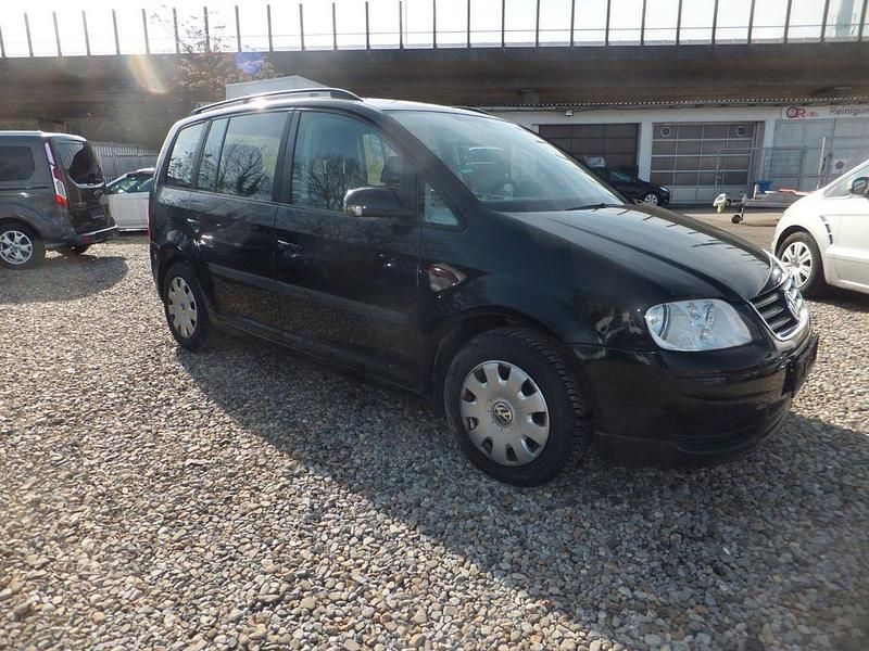 Gebraucht VW Touran 116 PS (85 kW) 2005 Schwarz Van / Kleinbus