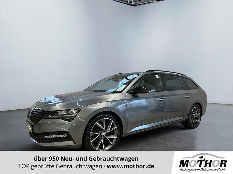 Graphitegrau Gebraucht 2023 Skoda Superb SportLine Kombi | 36.868 € (Etwas zu teuer) - Bild 1/4