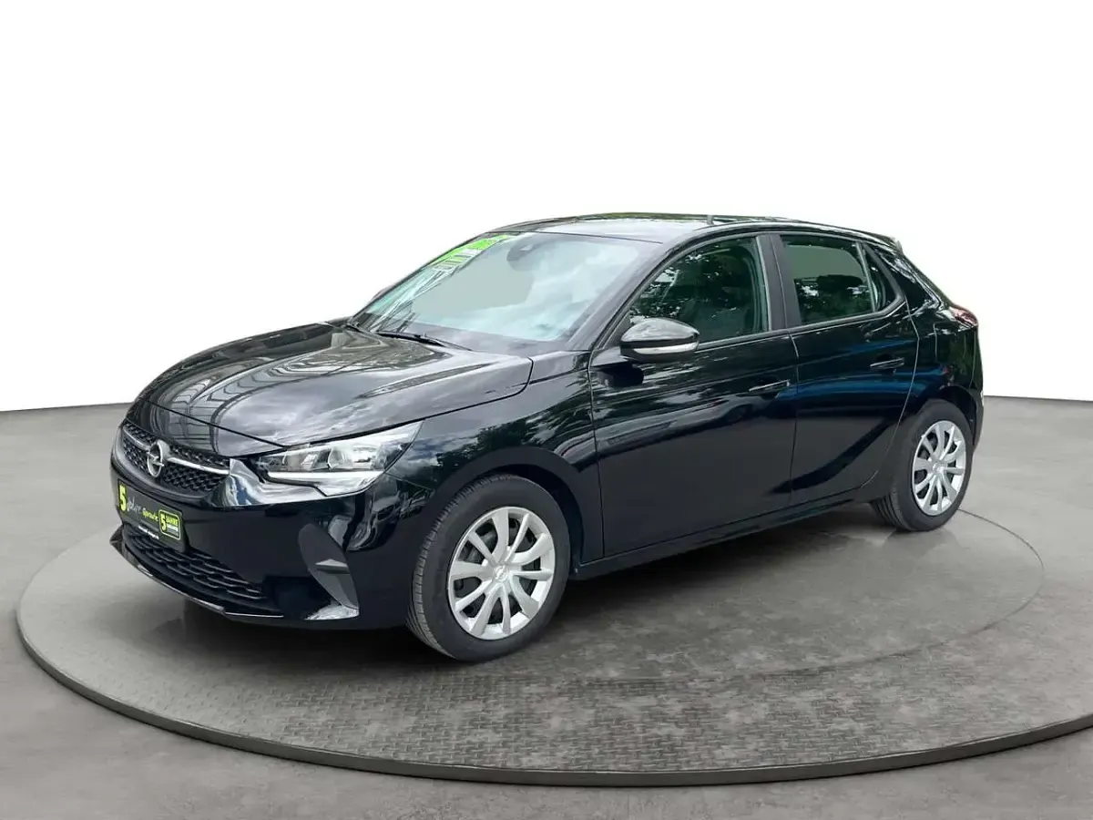 Gebraucht Opel Corsa Edition 101 PS (74 kW) 2023 Diamant schwarz/karbon schwarz Kleinwagen
