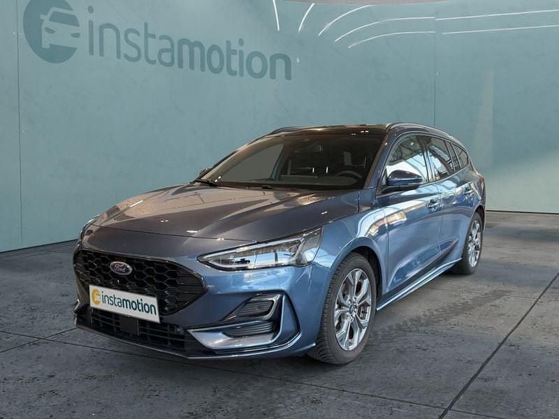 Blau Gebraucht 2023 Ford Focus ST-Line Kombi | 26.199 € (Fairer Preis) - Bild 1/4