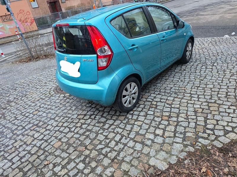 Gebraucht Suzuki Splash 86 PS (63 kW) 2008 Blau Kleinwagen
