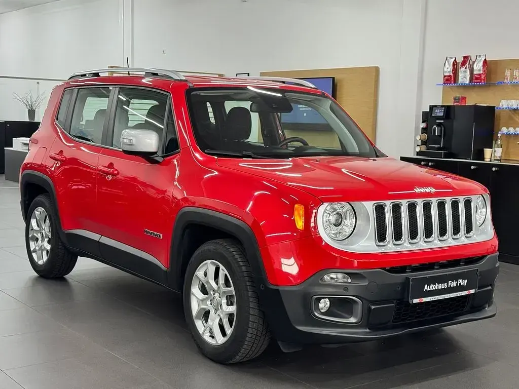 Gebraucht Jeep Renegade Limited 140 PS (102 kW) 2018 Rot SUV