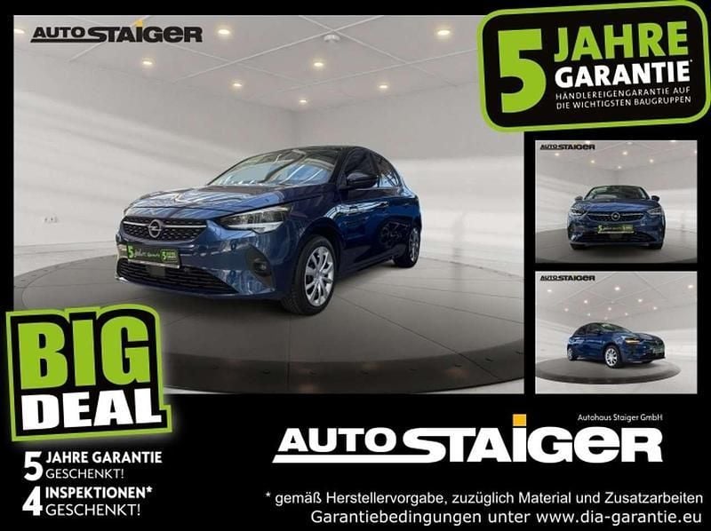 Nautic blau Gebraucht 2022 Opel Corsa-e Elegance Kleinwagen | 13.999 € (Superpreis) - Bild 1/4