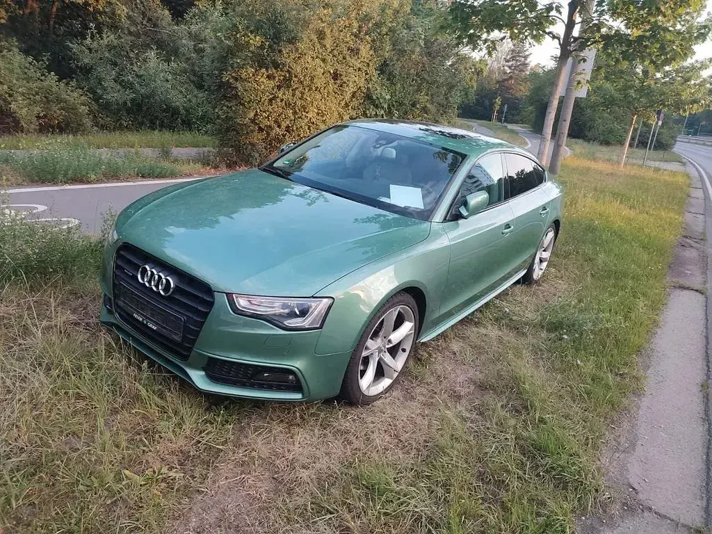 Gebraucht Audi A5 Sportback Sport 245 PS (180 kW) 2014 Grün Kleinwagen