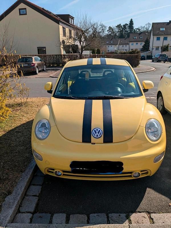 Gelb Gebraucht 1998 VW Beetle Kleinwagen | 720 € (Superpreis) - Bild 1/4